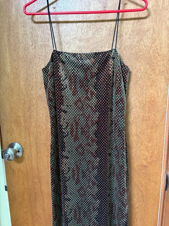 My Michelle Dresses & Skirts - Vintage Y2K My Michelle Snake Print Slip Dress | Size M (Fits S/4)